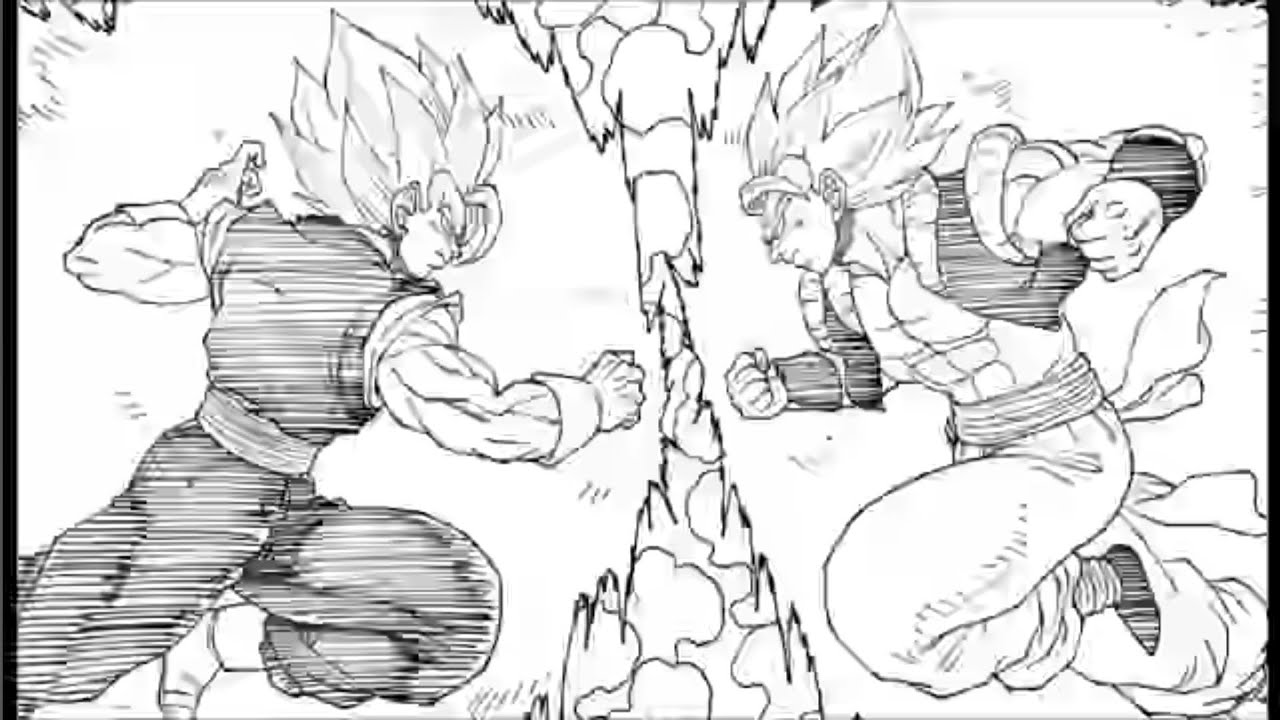 Vegito vs Gogeta full fight