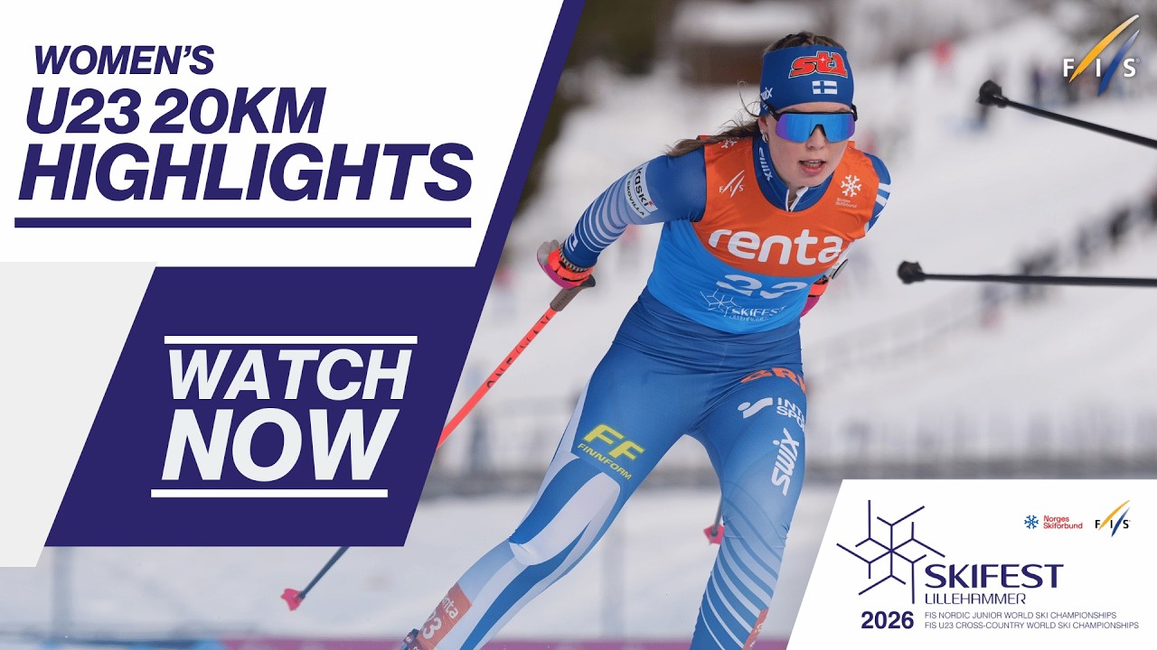 U23 Women's 20km Mass Start | Highlights | FIS Cross Country
