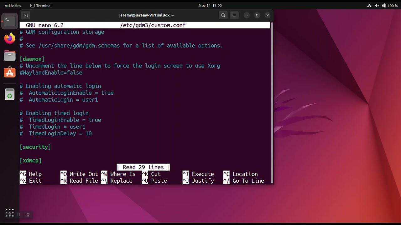 Linux Basics: How to Enable Auto Login