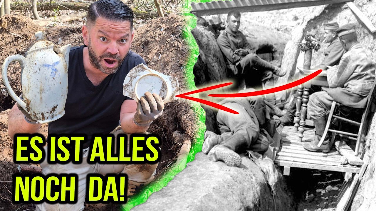 NACH 80 JAHREN im Schützengraben der WEHRMACHT! Tolle #ww2 Funde von den Soldaten von damals