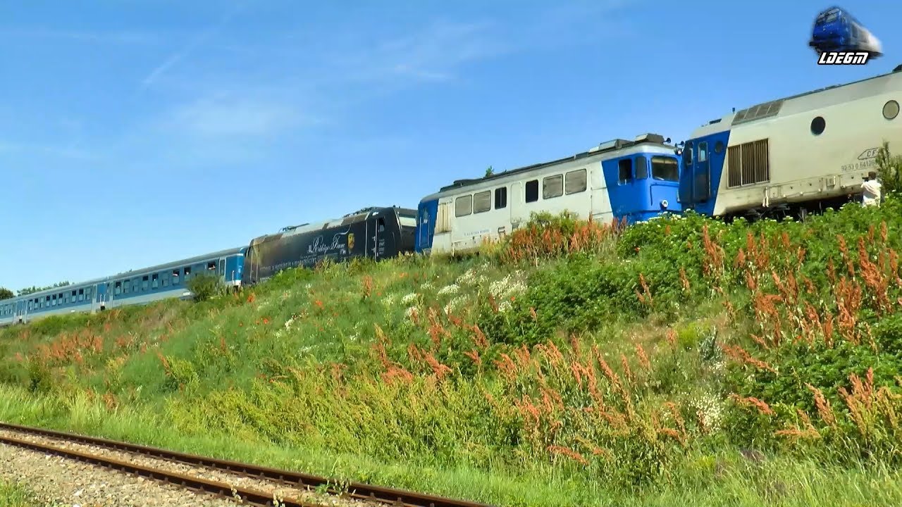GM 64-1264-2, DA 60-1156-8 & Traxx 480 007-8 Sz&eacute;kely Gyors & Cs&iacute;ksomly&oacute; Expressz Spre/To Oradea