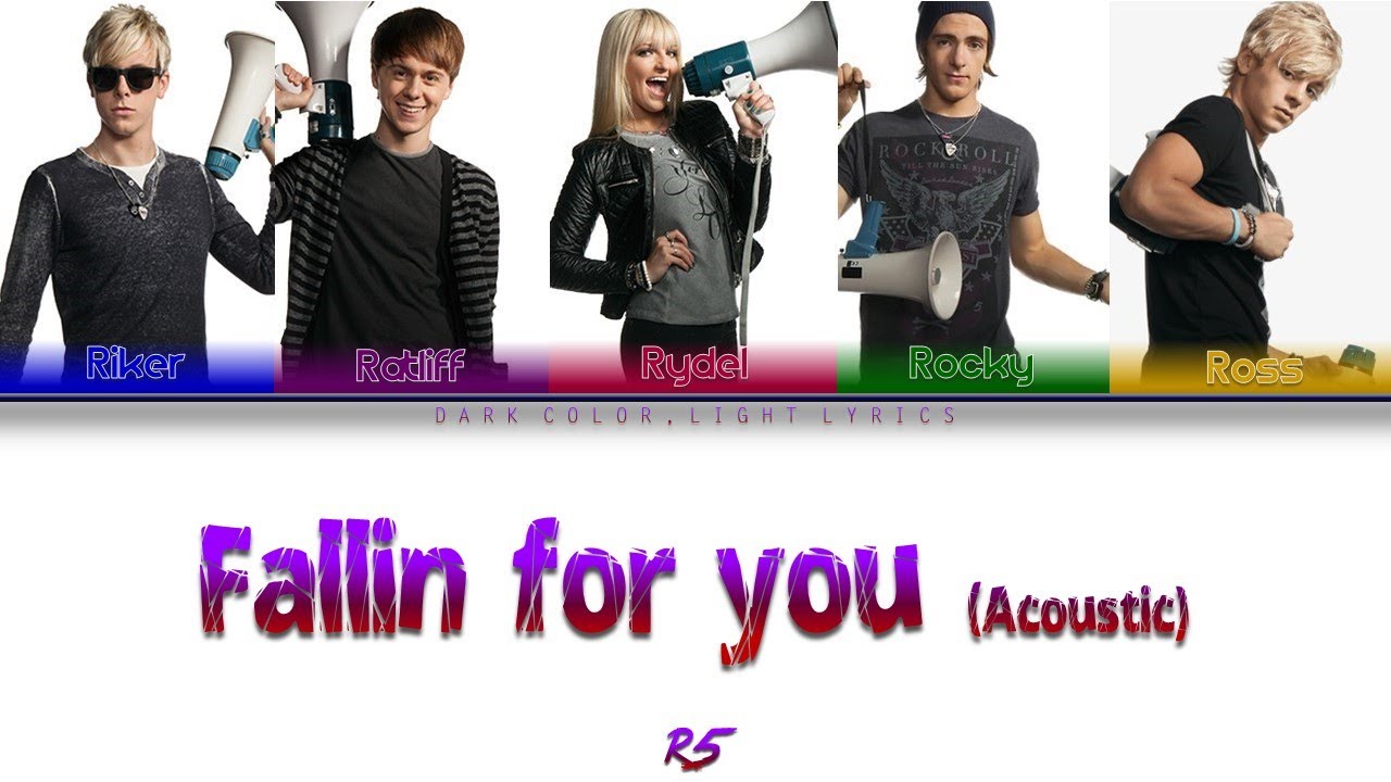 R5 'Fallin' For You (Acoustic)' Lyrics [Color Coded ENG_ESP]