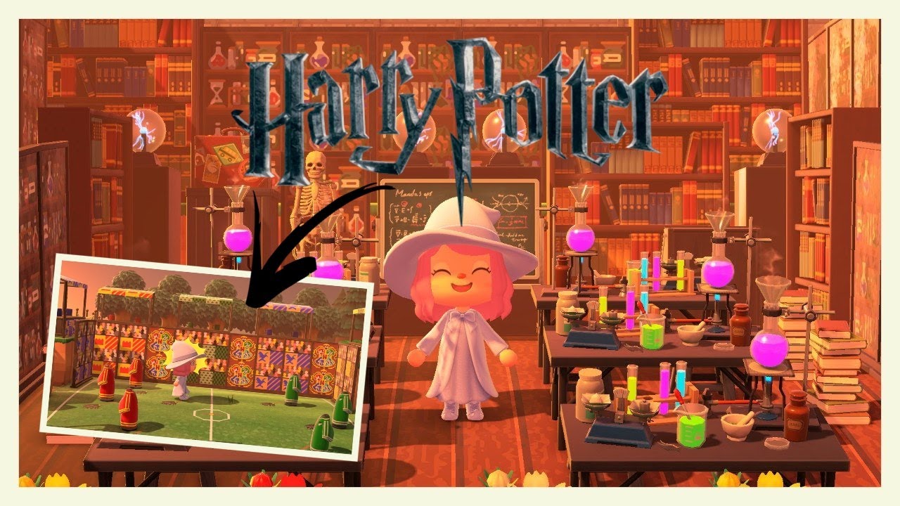 BENVENUTI A HOGWARTS 🏰 L'ISOLA PIU' BELLA DI HARRY POTTER 🏰 ANIMAL CROSSING NEW HORIZONS