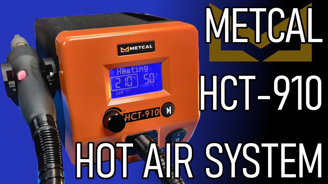 SDG #286 Metcal HCT-910 New 900W Hot Air SMD Rework Station