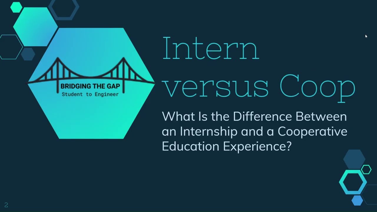 Student Work Experience: Intern versus Coop