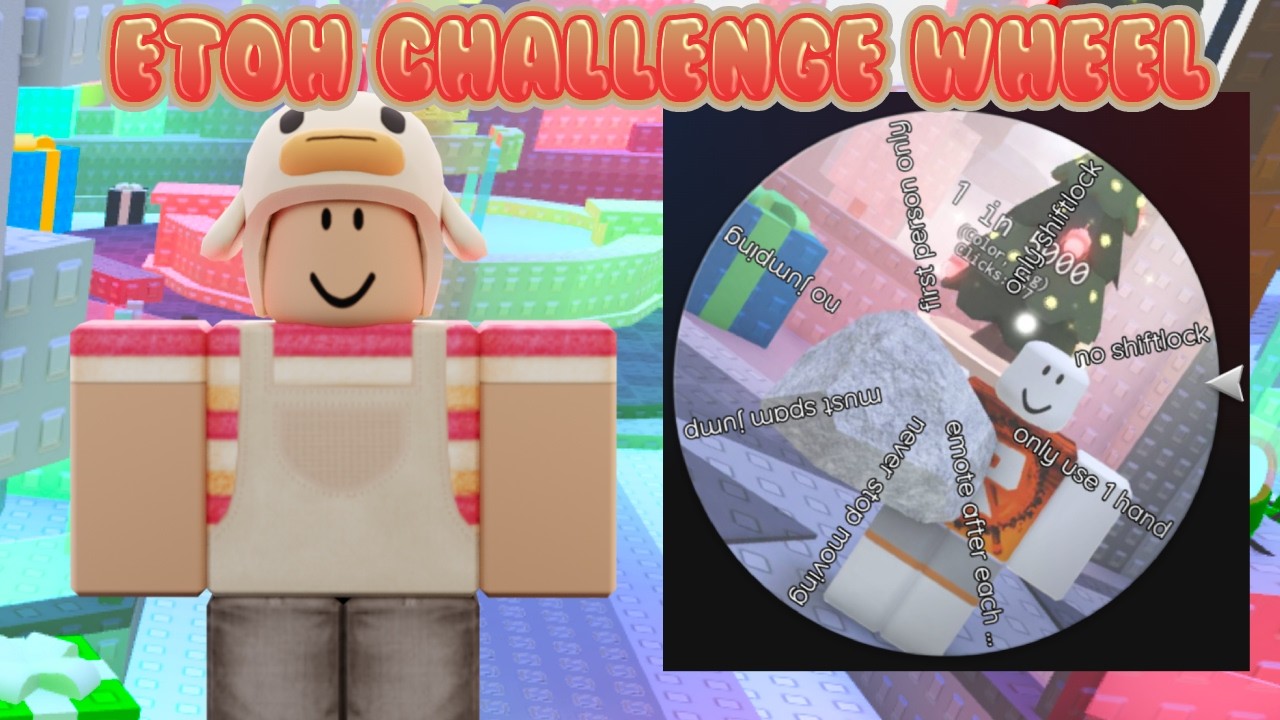 Etoh but every time we fall we spin a wheel of challenges