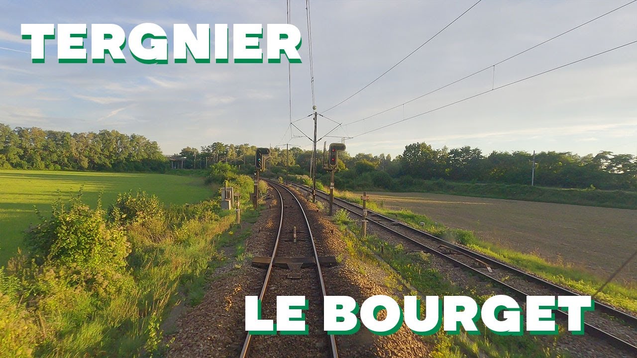 Cabride de TERGNIER au BOURGET via la voie FRET d'Ormoy-Villers