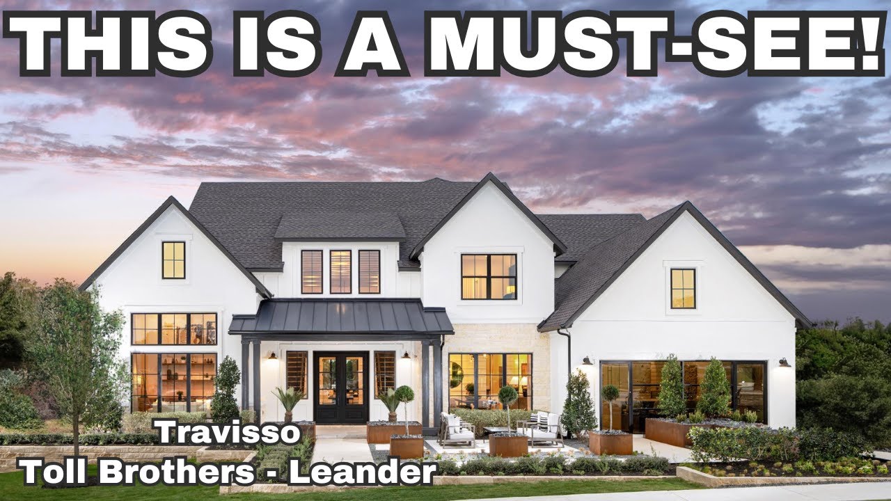 Tour Toll Brothers’ Top-Selling Luxury Home in Leander, TX | Rollinghill Plan in Travisso