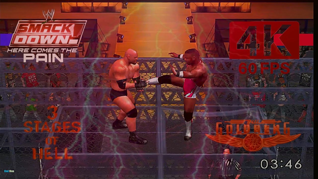Goldberg vs Shelton Benjamin | 3 stages of Hell | SmackDown Here Comes the pain