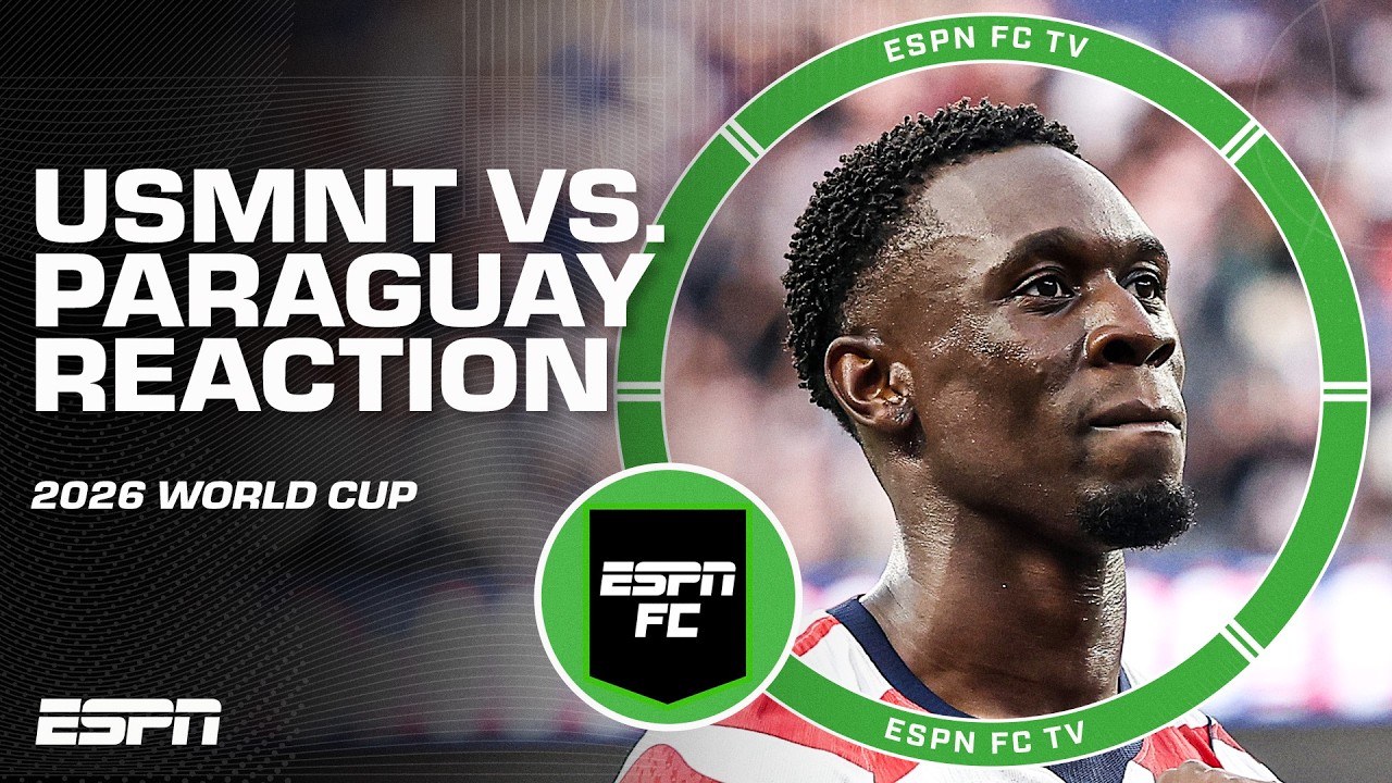 &lsquo;They were MAGNIFICENT&rsquo; 🔥 REACTION to United States&rsquo; HUGE WIN over Paraguay | ESPN FC