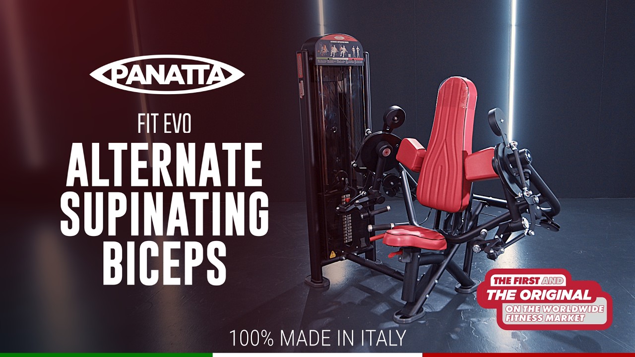 Alternate Supinating Biceps Panatta &ndash; Professional Biceps Machine for Full Muscle Activation