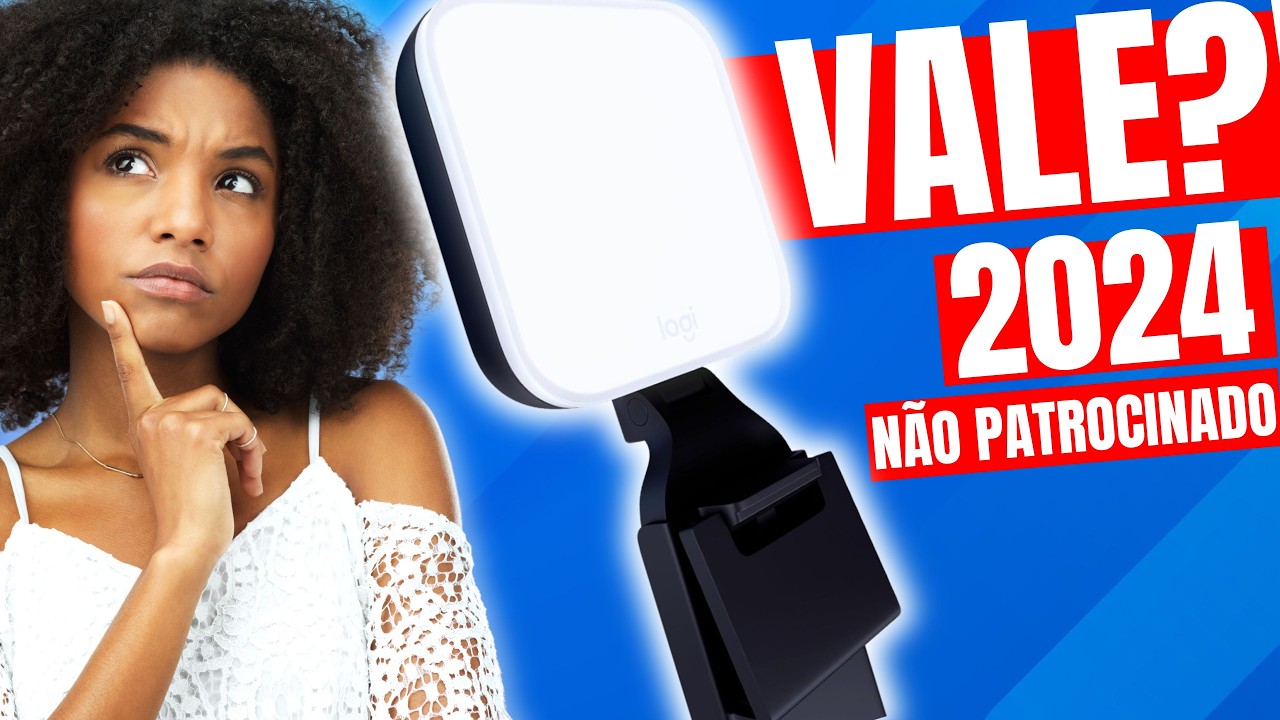 REVIEW COMPLETA Iluminação de LED Premium Logitech Litra Glow para Streaming