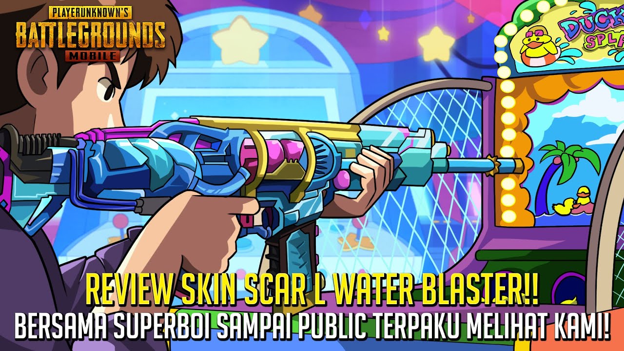 SKIN SCAR-L WATER BLASTER 40,000 UC! REVIEW BERSAMA ANTAICIRCLE BOY! SPECIAL GUEST DARI AZERBAIJAN!