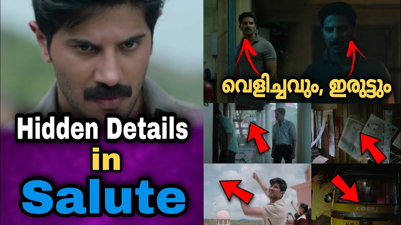 Salute Movie Hidden Details | Details You Missed | Dulquer Salman | Investigation | Sonyliv