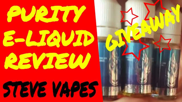 purity eliquid review ( giveaway closed)
