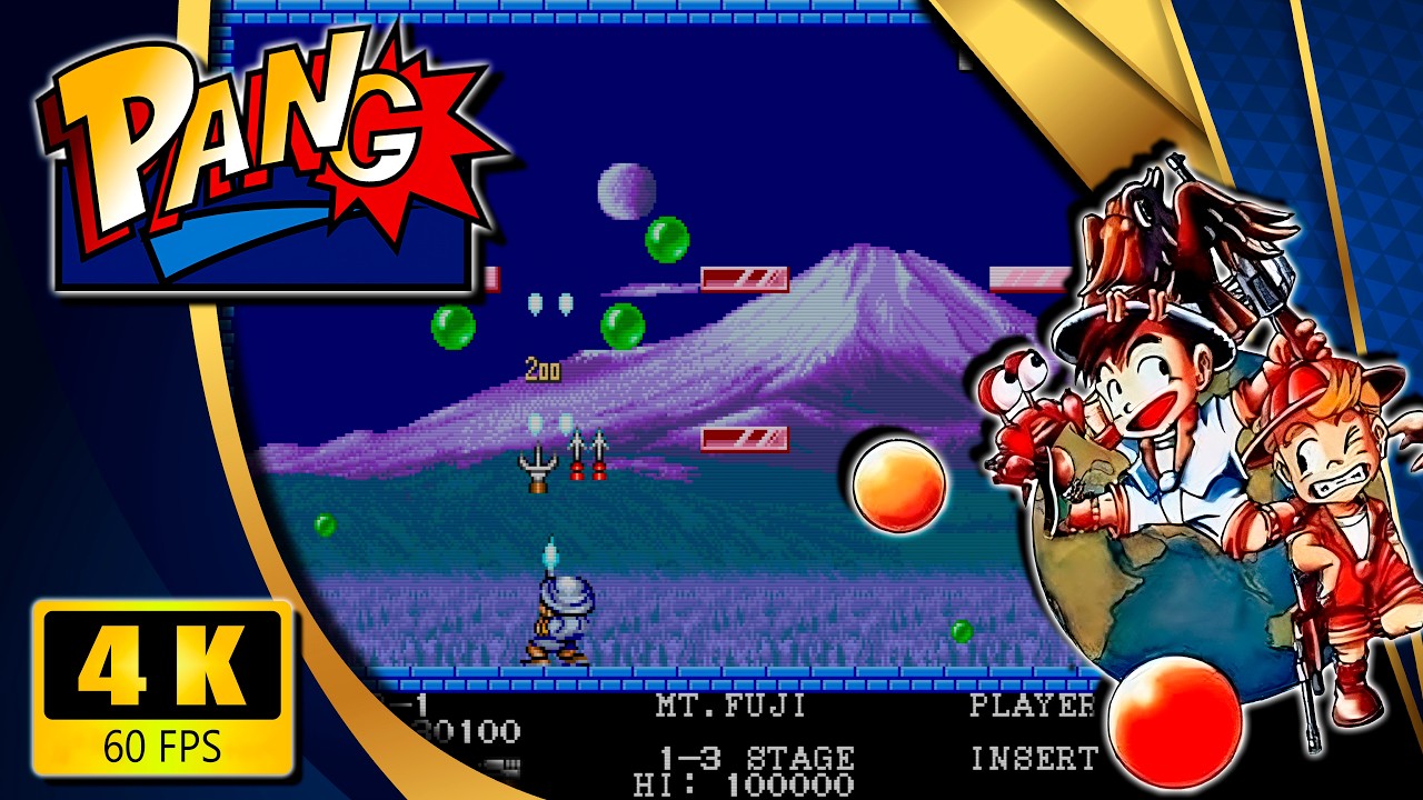 Pang (Arcade) 【Longplay】