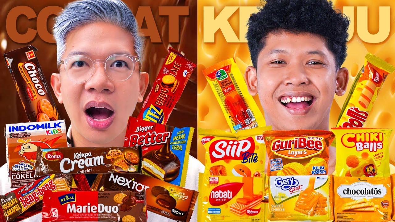 BERBURU MAKANAN MINUMAN RASA COKLAT DAN KEJU!!