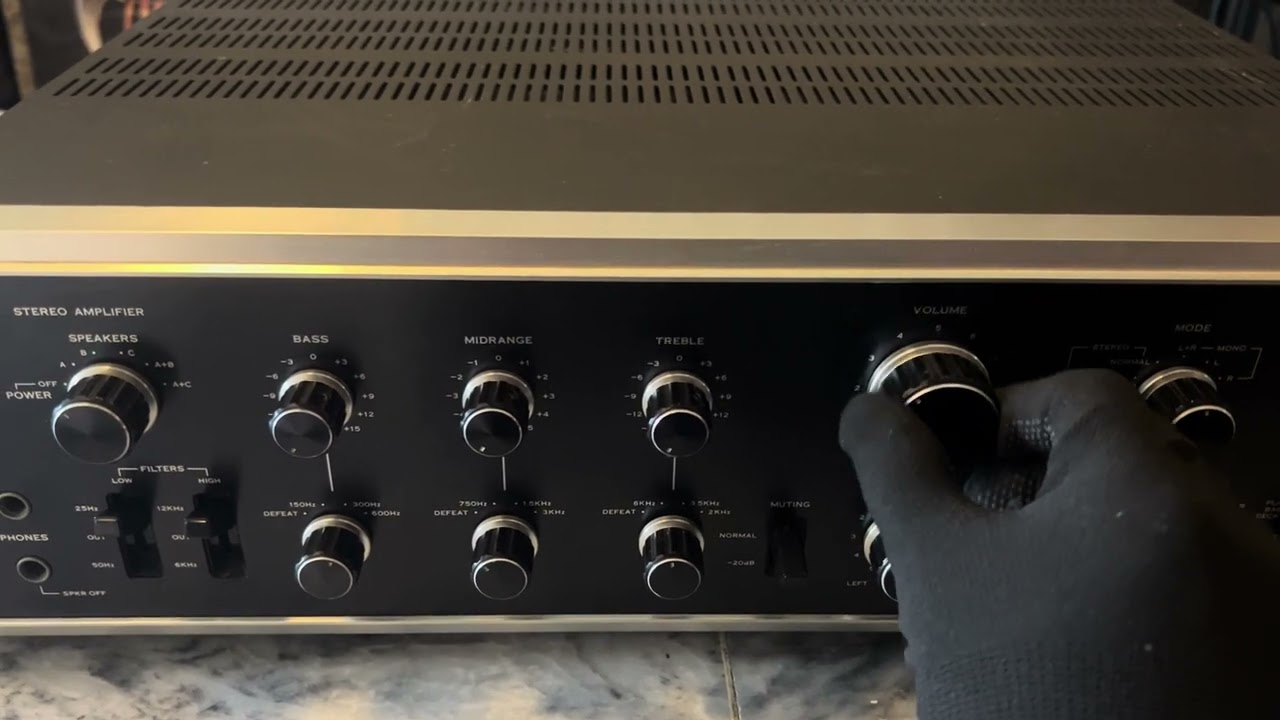 Sansui AU-9500 音出し確認