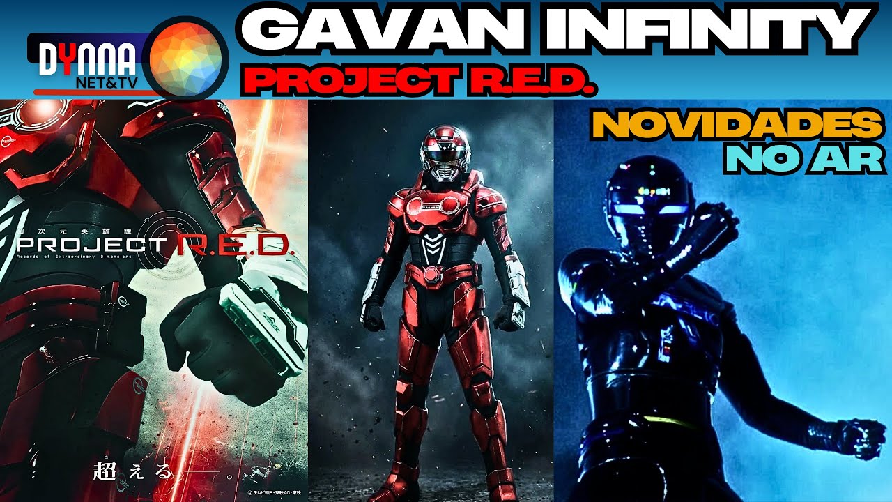 PROJECT R.E.D.: Toei confirma novo ‘Gavan’ como substituto do horário dos Super Sentai