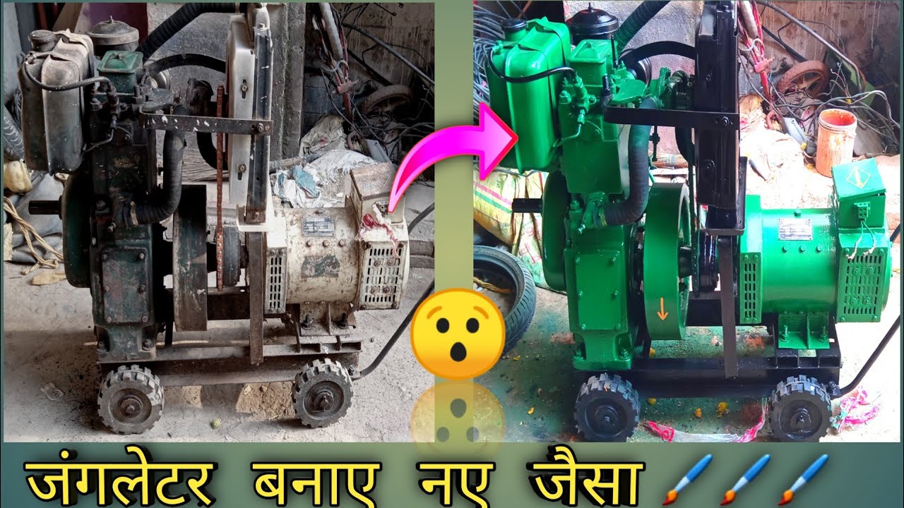 How To Paint Generator Into New...