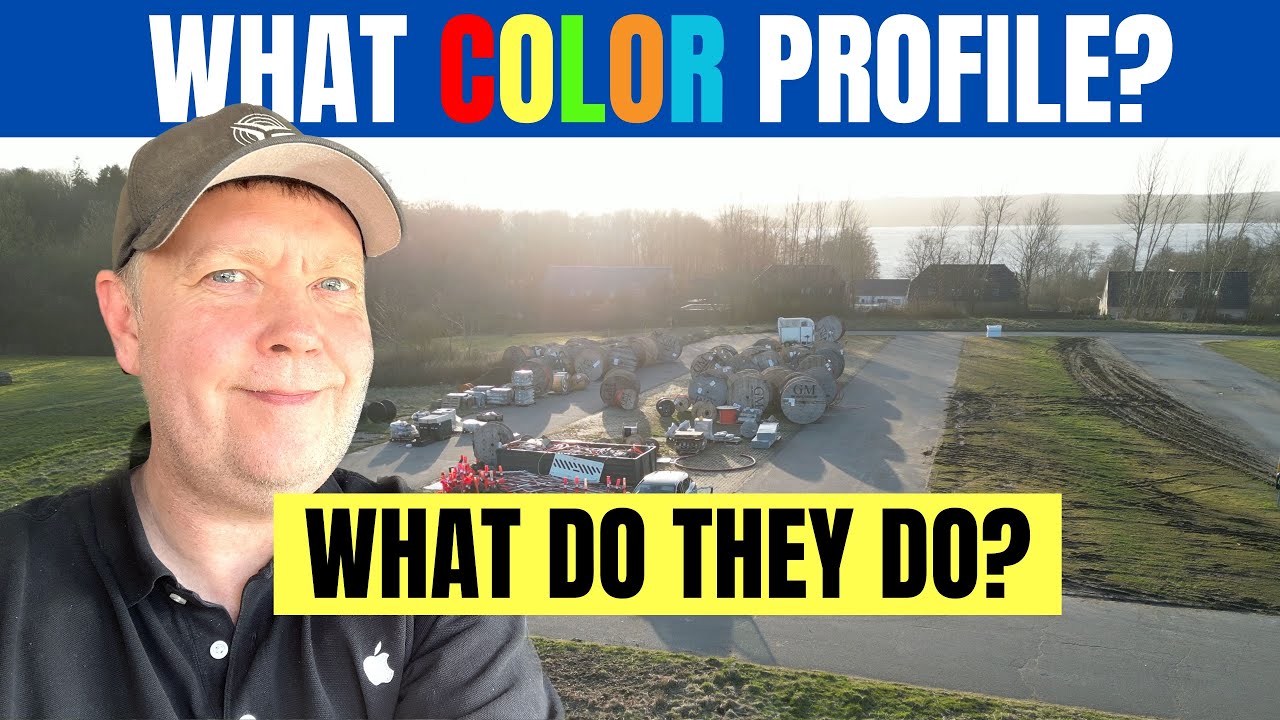 DJI Mini 3 Pro color profile: Standard vs. D-Cinelike