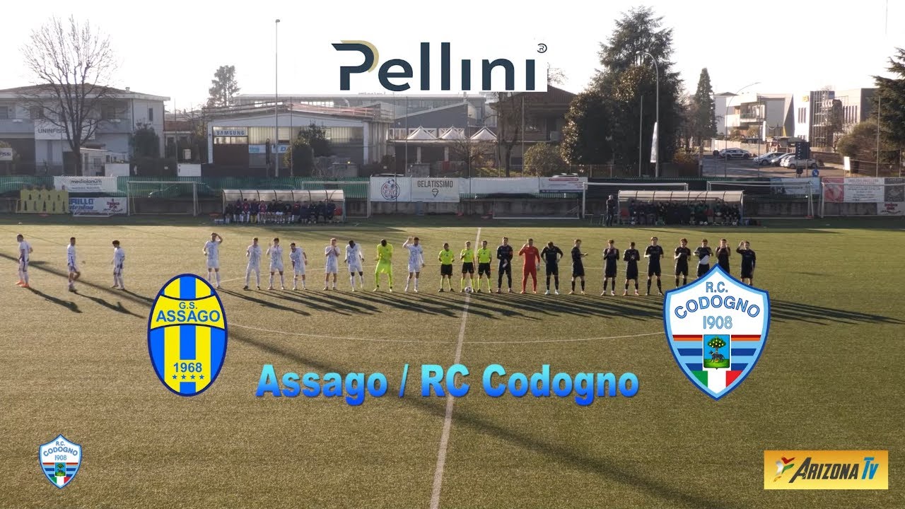 SPAZIO CODOGNO - ASSAGO / RC CODOGNO  1 - 0 SINTESI - CALCIO ECCELLENZA LOMBARDIA GIRONE B