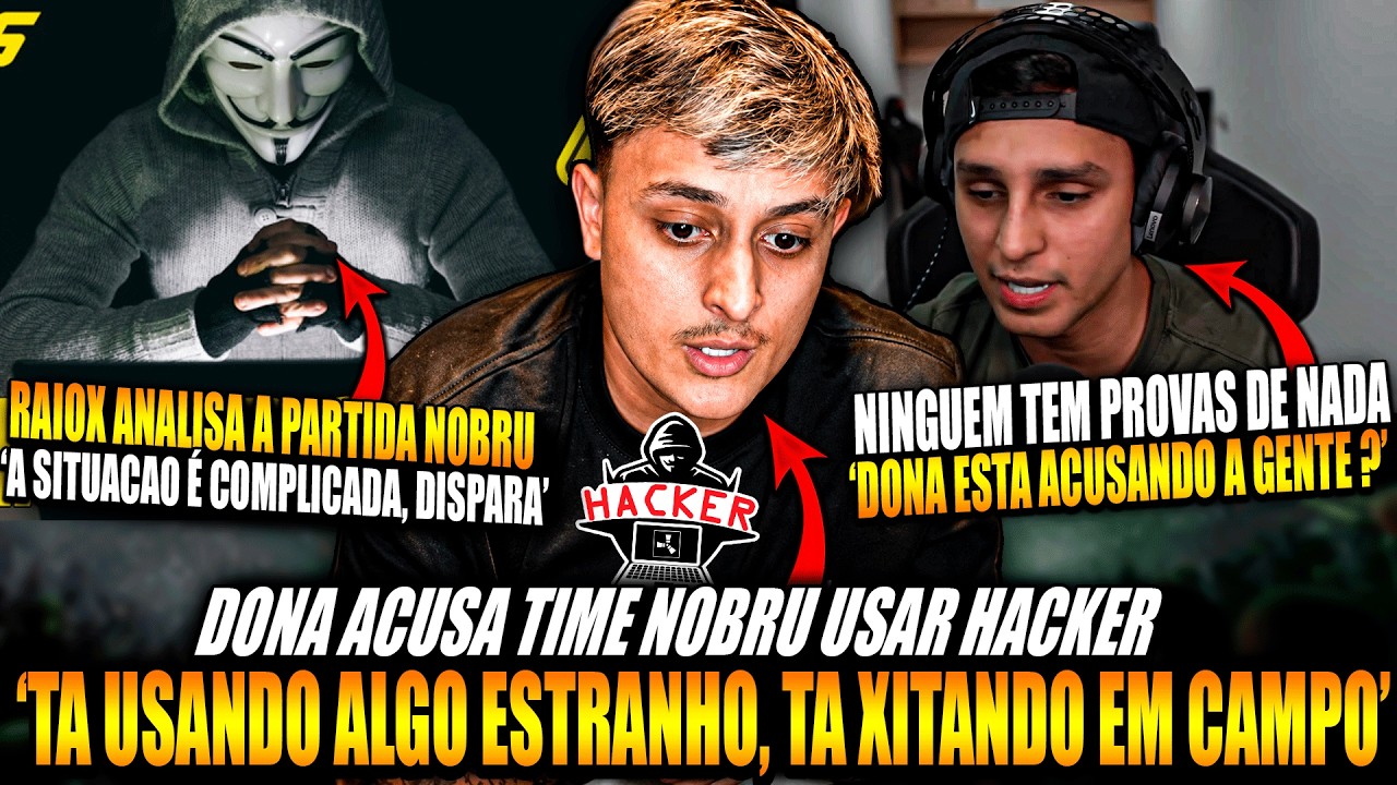 BOMBA! TIME DONA ACUSA NOBRU DE USAR HACKER NO FIFA PRO CLUBS E NOBRU RESPONDE !