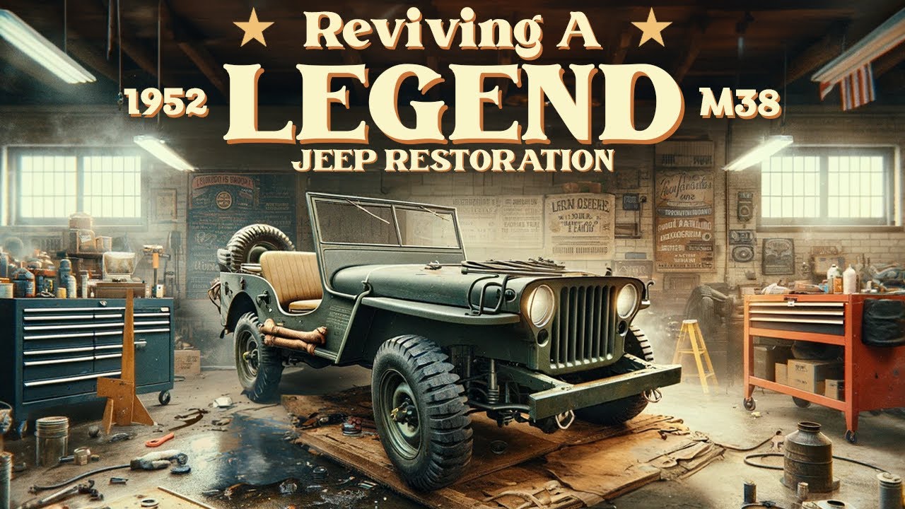 Reviving a Legend: The 1952 M38 Military Jeep Restoration (Part 2)