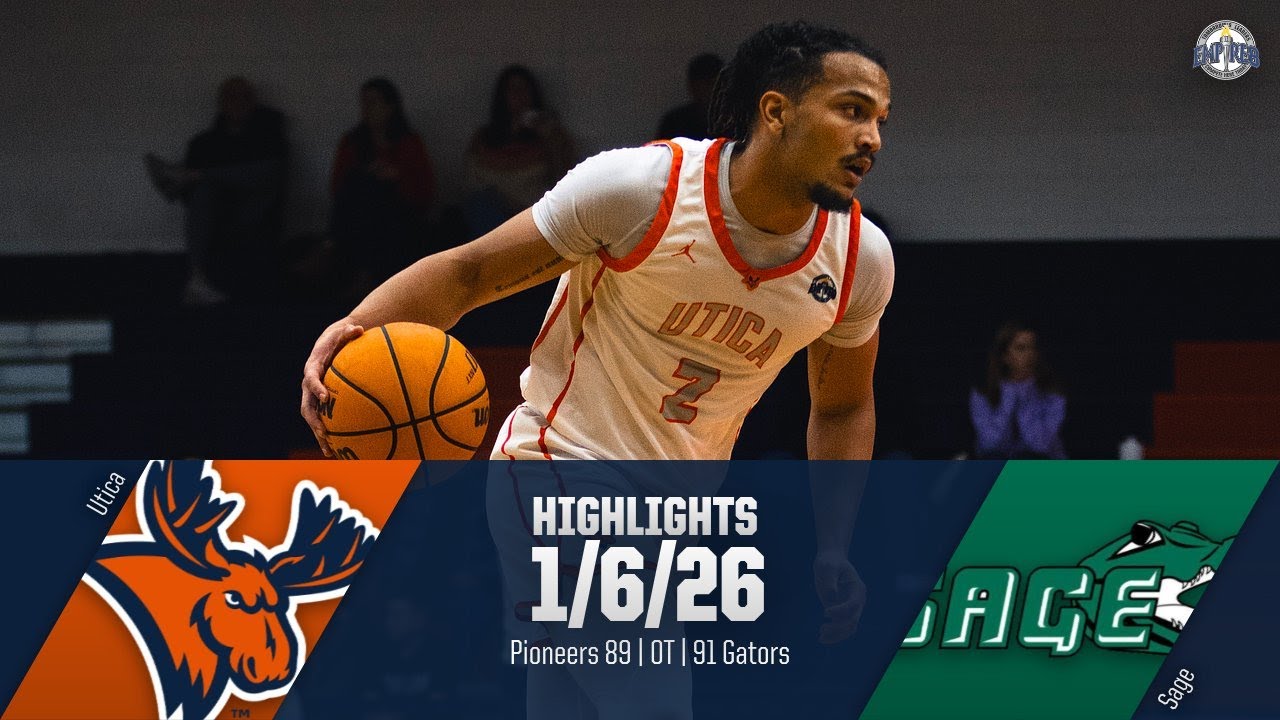 Utica vs Russell Sage | Men's Basketball Highlights - 1/6/26