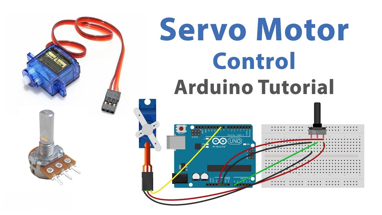 Control Servo Motor with Potentiometer | Arduino Tutorial | #servo