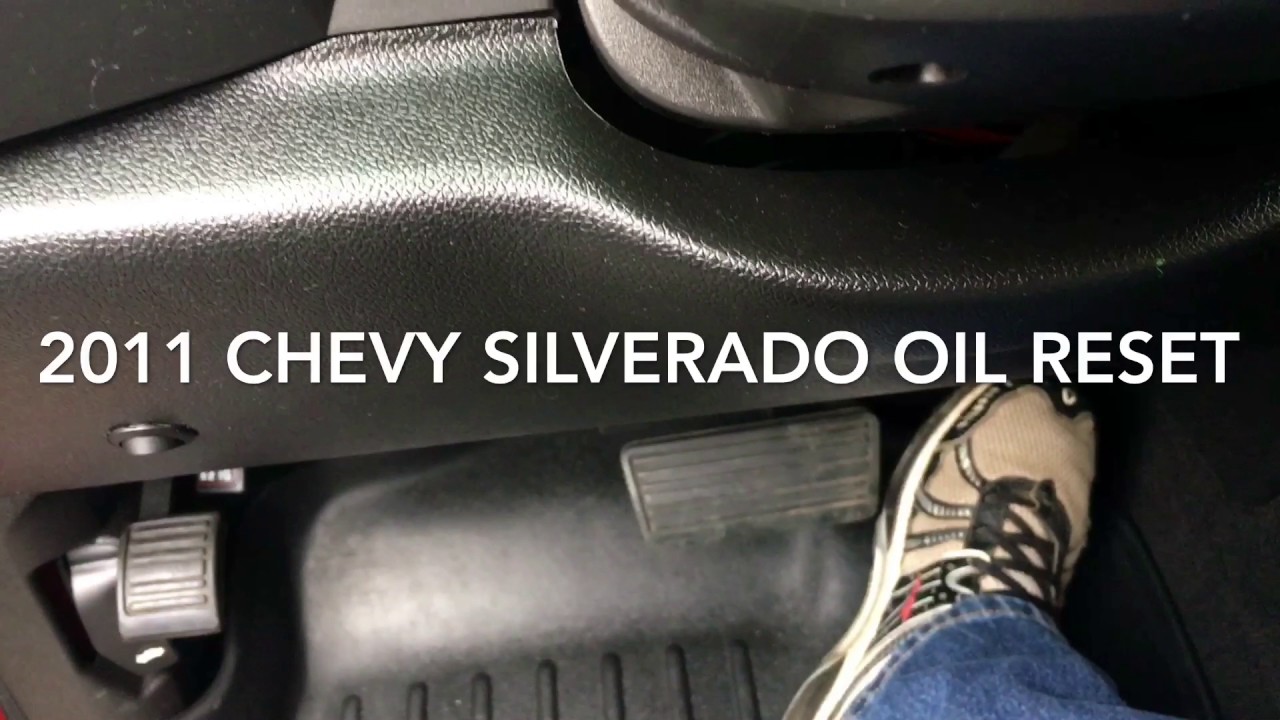 2011 Chevy Silverado oil reset life 100%