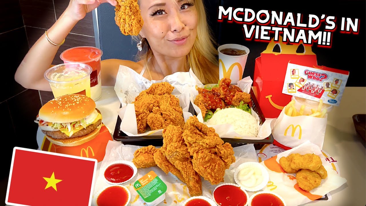 MCDONALD'S IN VIETNAM!! #RainaisCrazy