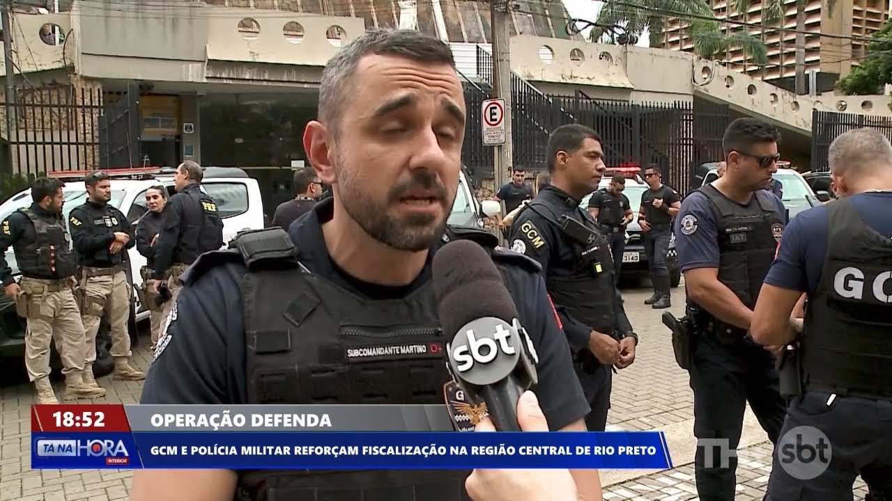 Operação defenda: GCM e PM reforçam fiscalização na região central de Rio Preto