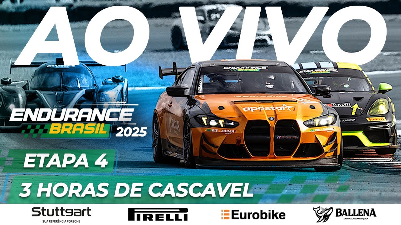 Endurance Brasil 2025 – 4ª Etapa - 3 Horas de Cascavel | Retorno ao circuito mais veloz do país!
