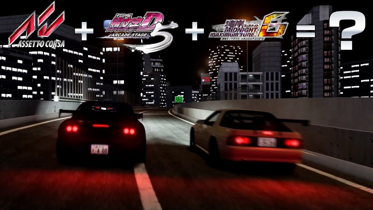 Assetto Corsa + Initial D5 + WMMT6 = ? / C1 Outer Loop Battle / Initial D6 HUD V1.7 Preview