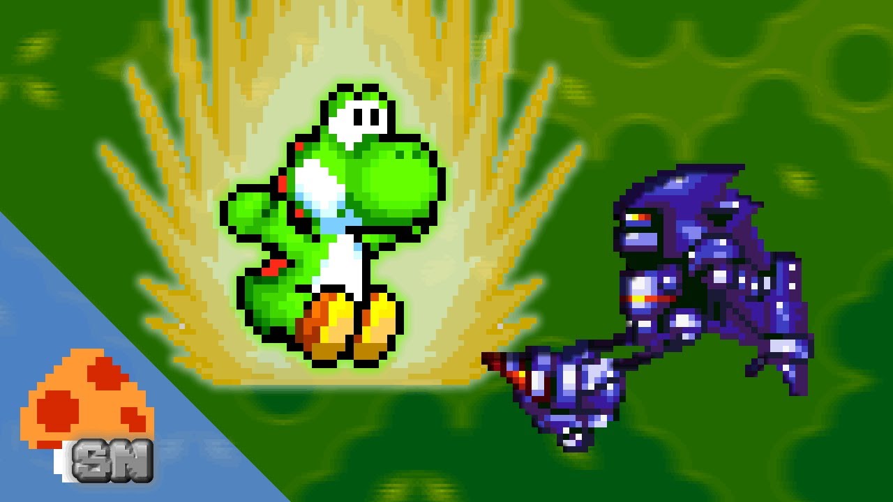 Yoshi vs. Mecha Sonic but the roles are reversed! - Super Mario Bros. Z Fan-made Animation