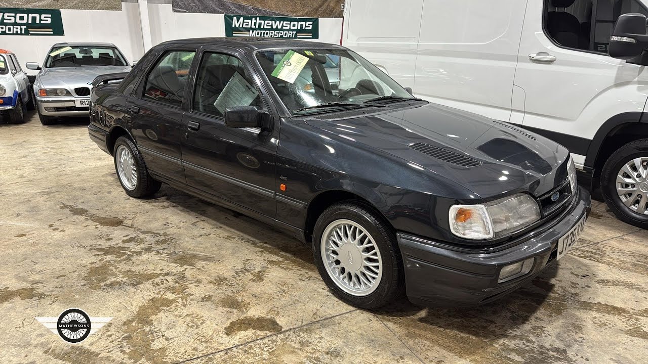 Ford Sierra Sapphire Cosworth 1991 года выпуска | Mathewsons Classic Cars | Аукцион: 4, 5 и 6 фев...