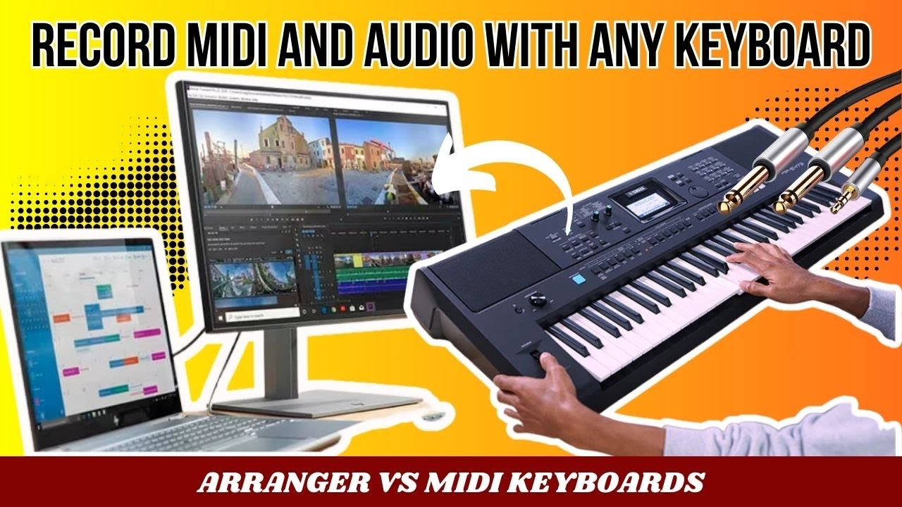 How to Record MIDI or AUDIO using YAMAHA,CASIO,ROLAND arranger Keyboards  in ANY DAW (HINDI)