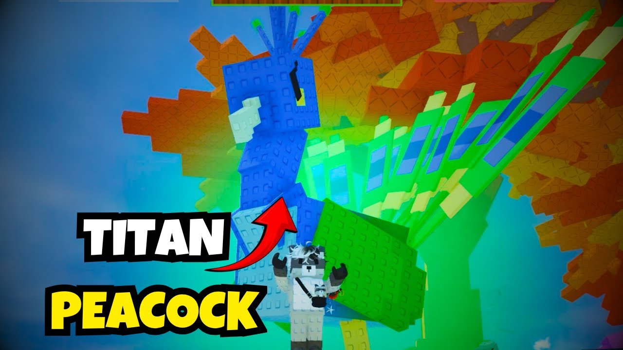 I HATCHED a TITAN PEACOCK In Grow A Garden 😱🔥