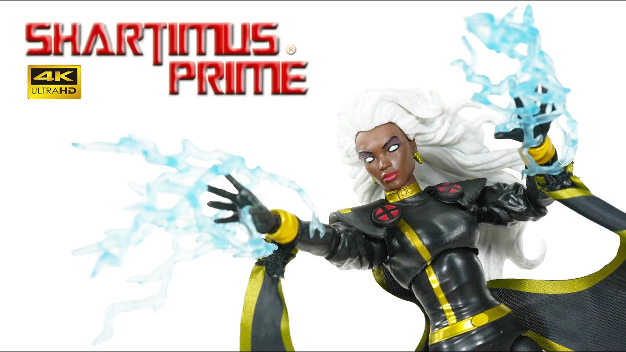 Marvel Legends Storm Black 90's Suit Vintage Collection X-Men Marvel Comics Action Figure 4K Review
