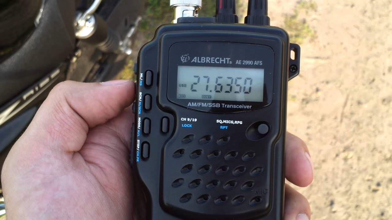 Albrecht AE2990 AFS + Hyflex 54cm - SSB USB 27.555 and others - PART 1/2