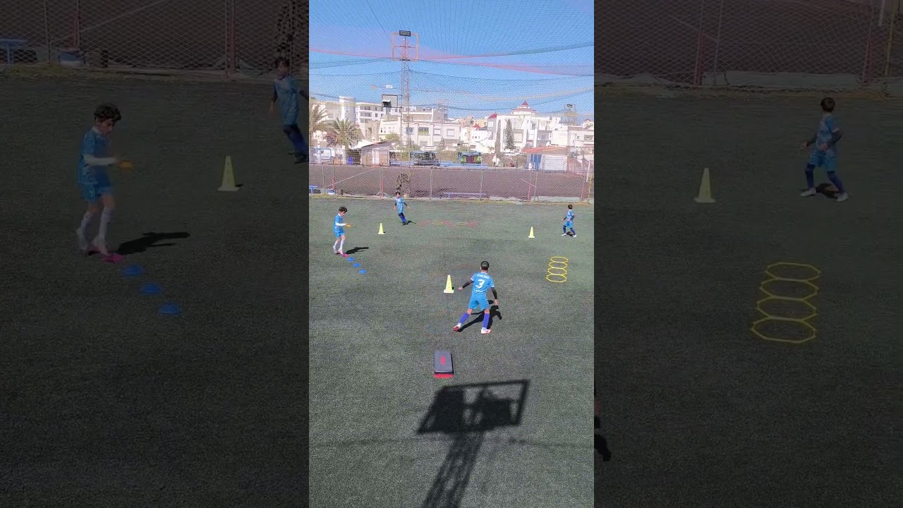 Тренировки для юных футболистов до 8 лет: передача мяча, прием мяча, контроль мяча, координация и...