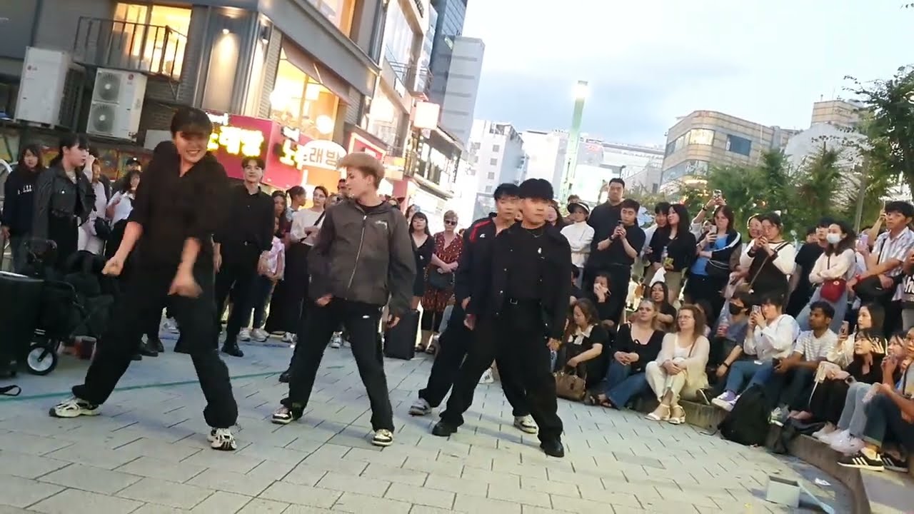 [STREET ARTIST] HAF. WITH NEW MEMBER. HONGDAE BUSKING. 230923.