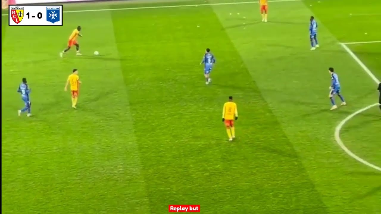 RC Lens - Auxerre 1-0 | the best moments au Stade Bollaert-Delelis