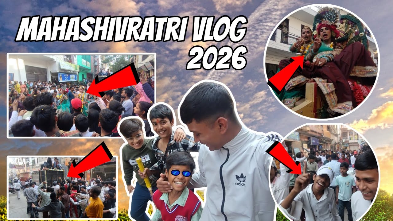 Mahashivratri Vlog 2026 😱🙏|| #vlog #youtuber #vlog2026 #mahashivratri #aa23 