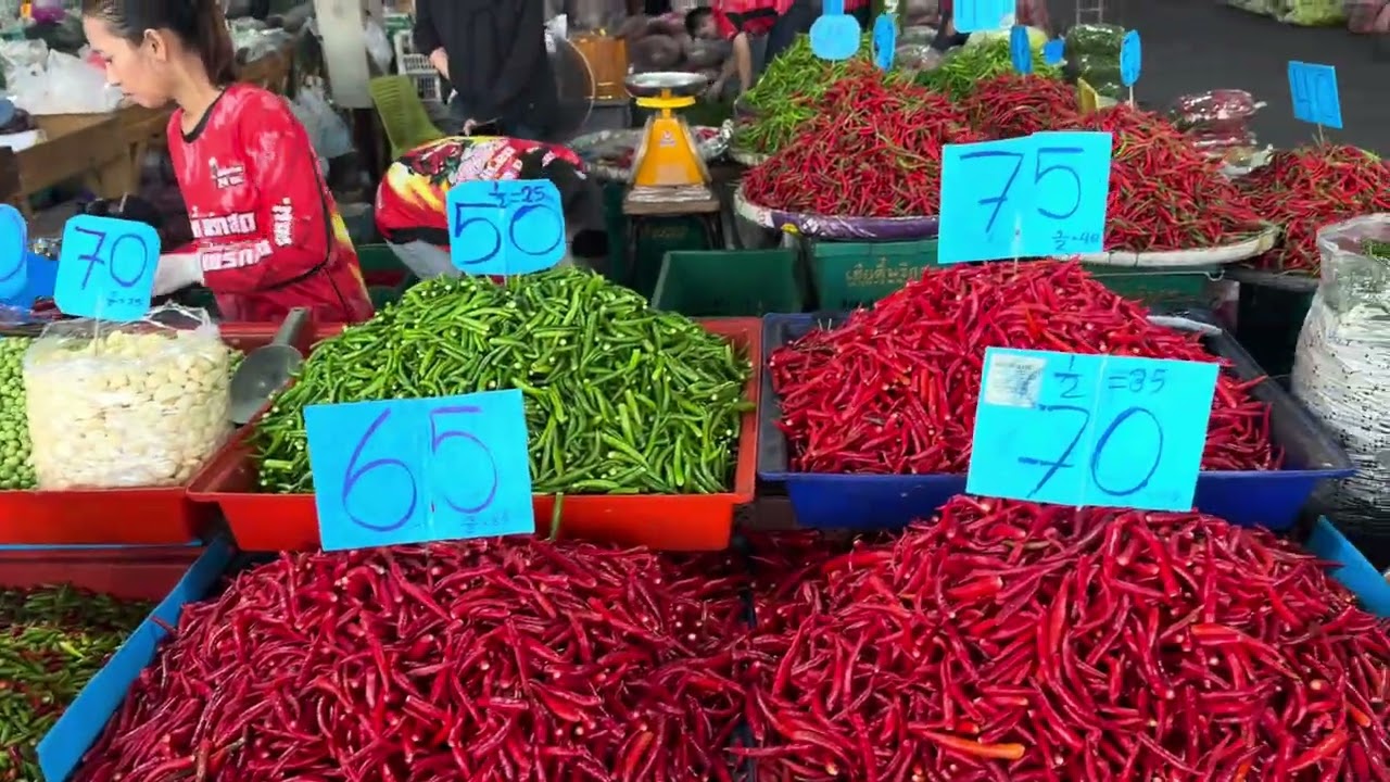 “ตลาดค้าพริกสดตลาดไทที่ใหญ่และเยอะที่สุด(ถูกที่สุด)”จำหน่ายพริกสดทุกชนิดตลาดไทยินดีต้อนรับและเปิด24!