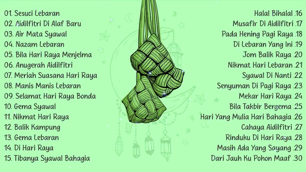 30 Lagu Raya Terbaik | Hari Raya 2025 | Raya Raya Raya