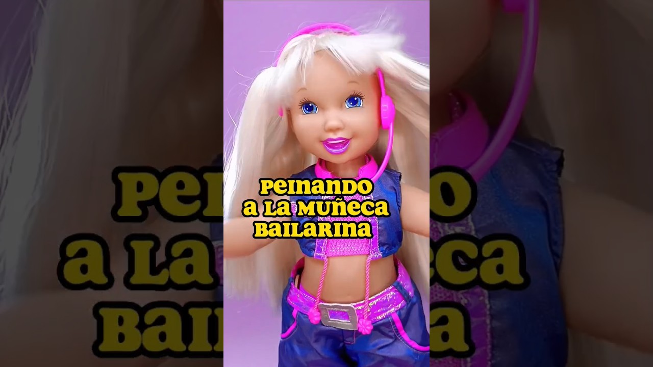 Styling My Ballerina Doll! PT1 💇🏻&zwj;♀️💃 #shorts #genial #diy #wow #omg #viral #idea