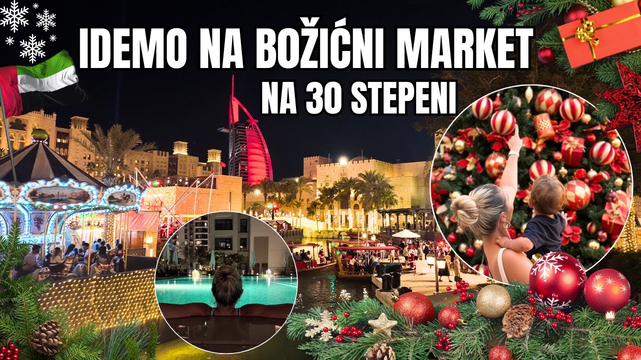VLOGMAS 19/31 | Božićni market & realan dan kod kuće 🎄✨