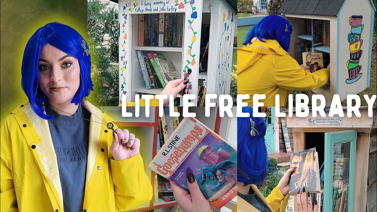 Little Free Library Vlog! (Halloween Edition)